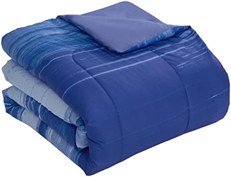 7 Piece Comforter Set Bag Solid Color All Season Soft Down Alternative Blanket & Luxurious Microfiber Bed Sheets, Siena, Twin (Pack of 4, 28 Count Total) - image 11