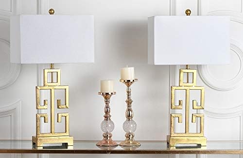 Greek Key Table Lamp Set of 2, 29" LIT4305A-SET2 - image 6