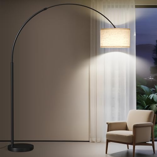82" Tall Arc Floor Lamp for Living Room, Large Standing Arched Lamp - image 11