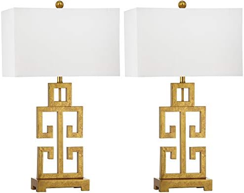 Greek Key Table Lamp Set of 2, 29" LIT4305A-SET2 - image 5