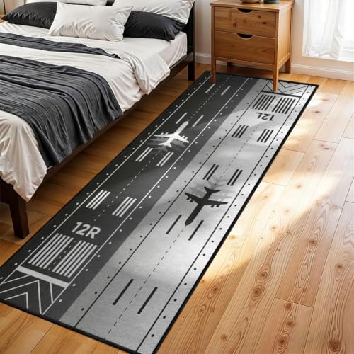 Airport Runway Runner Rugs Airplane Road Carpet 3.3x10ft - image 12