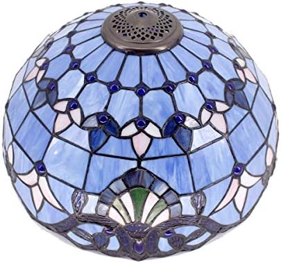 Tiffany Floor Lamp 64 Inch Stained Glass Standing Reading Light - image 11