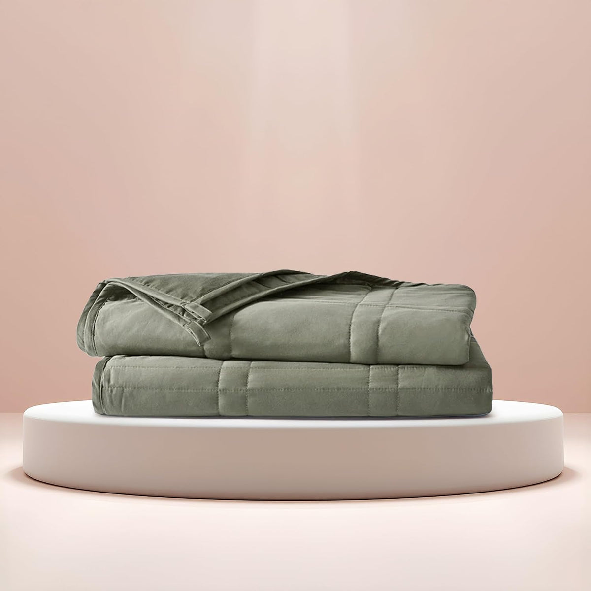 Weighted Blanket for Adults 20 lb Full/Queen (Navy Blue, 60"x80") - image 11