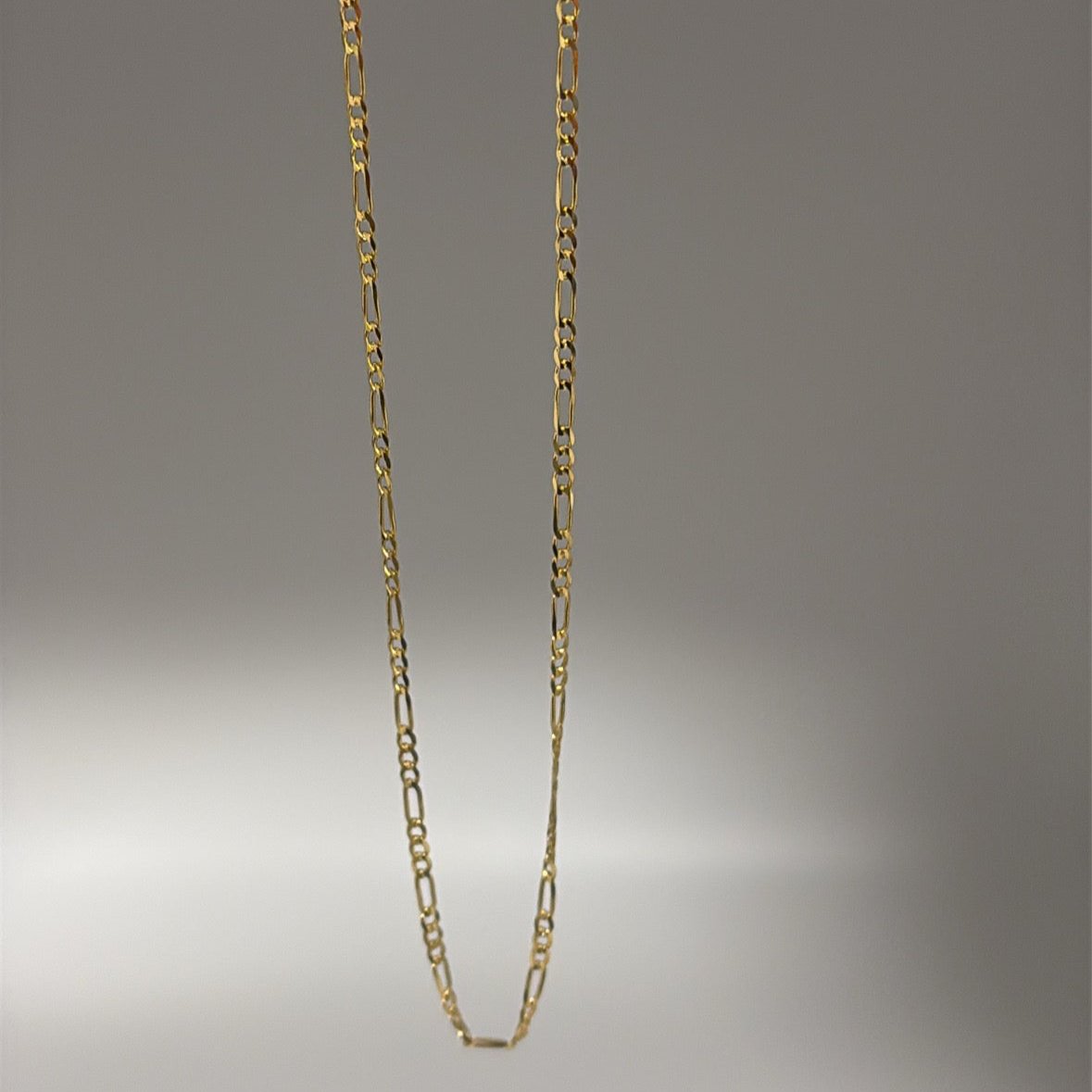 14K Gold Figaro Chain – 2mm