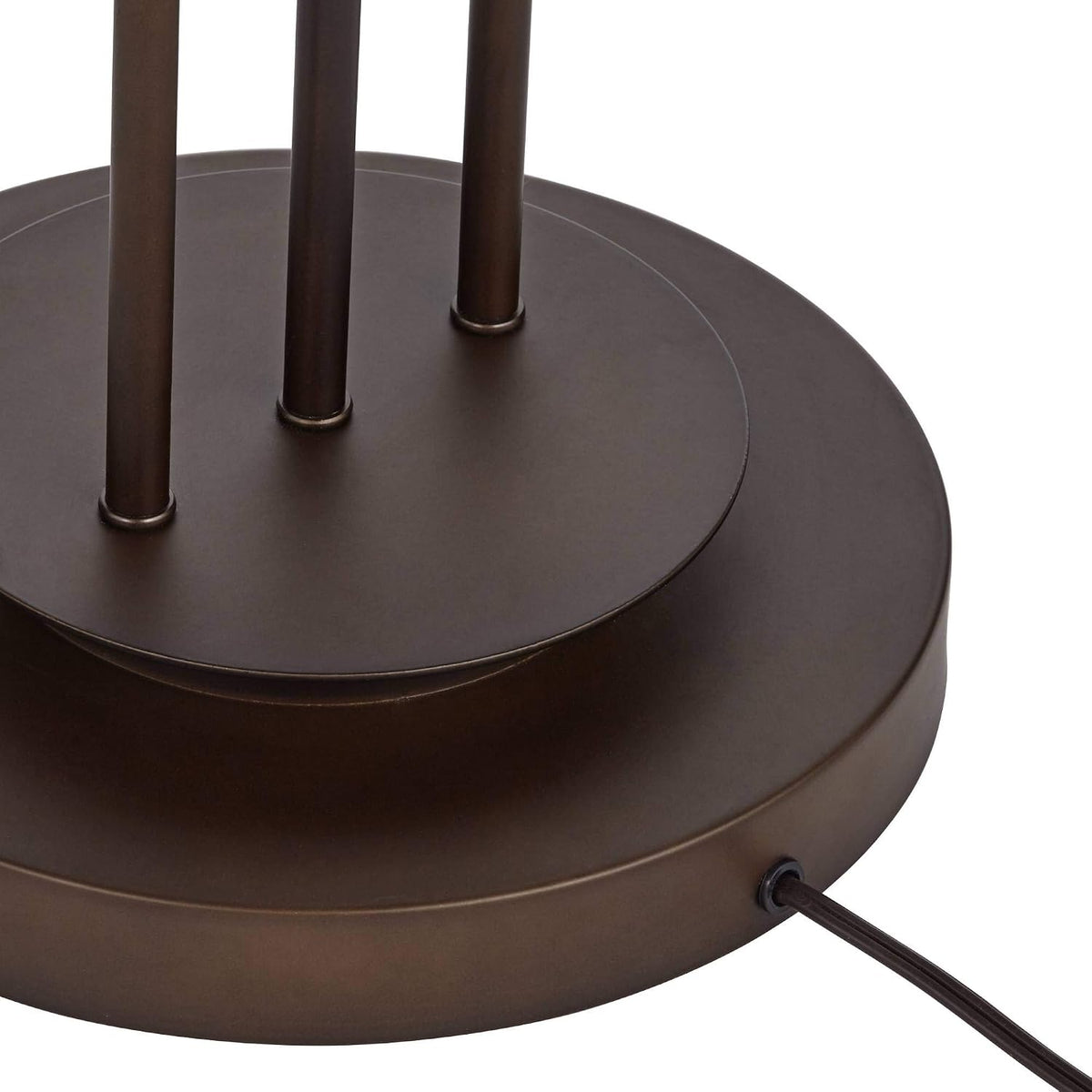 Marlowe 60 1/2" Tall Bronze Woven Metal Floor Lamp - image 6