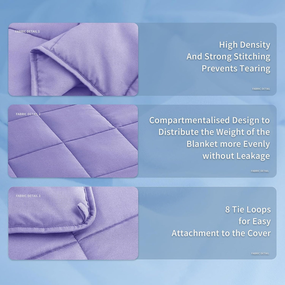 Knitted Weighted Blanket - 60"x80" 20lbs Queen Size Cooling Chunky Knit Heavy Blanket for Adults Cable Yarn Knit Decorative No Beads Soft Cozy and Cooling Weighted Throw Machine Washable - image 12
