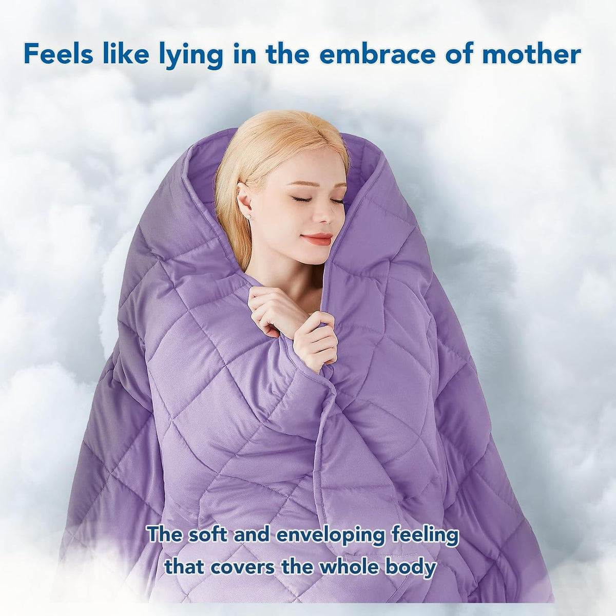 Knitted Weighted Blanket - 60"x80" 20lbs Queen Size Cooling Chunky Knit Heavy Blanket for Adults Cable Yarn Knit Decorative No Beads Soft Cozy and Cooling Weighted Throw Machine Washable - image 11