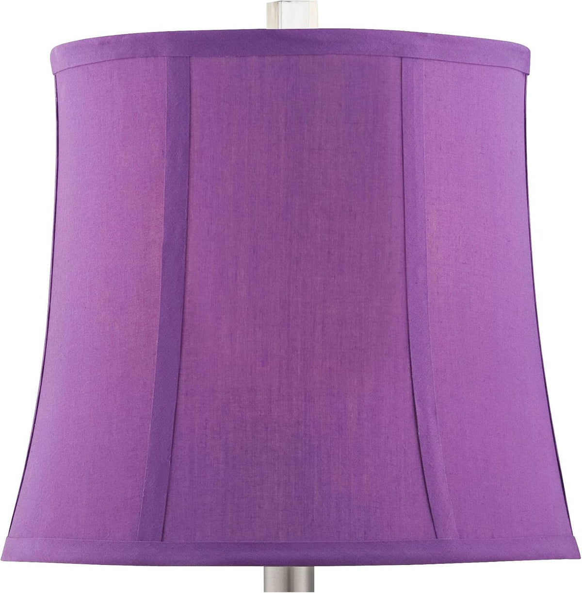 25 1/2" High Brushed Nickel Table Lamps Set of 2 Stacked Acrylic Gem - image 8