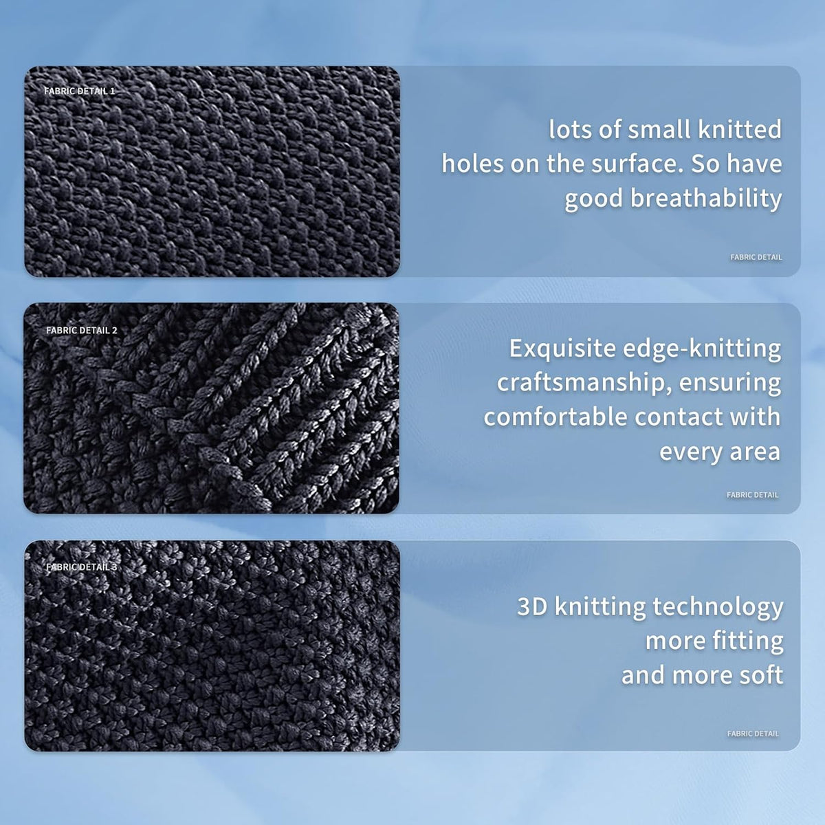 Knitted Weighted Blanket - 60"x80" 20lbs Queen Size Cooling Chunky Knit Heavy Blanket for Adults Cable Yarn Knit Decorative No Beads Soft Cozy and Cooling Weighted Throw Machine Washable - image 6