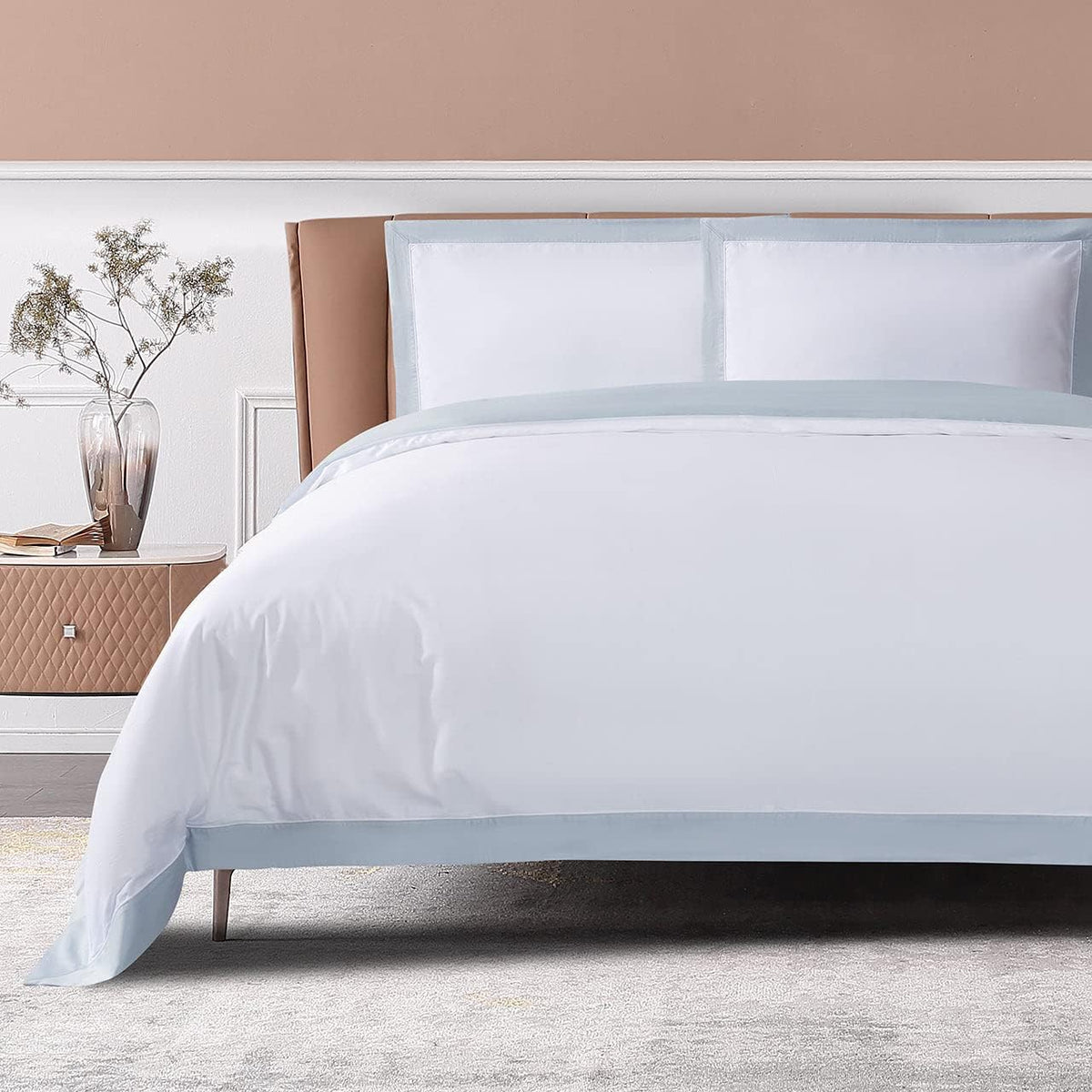 Cotton Duvet Cover Set - King Size