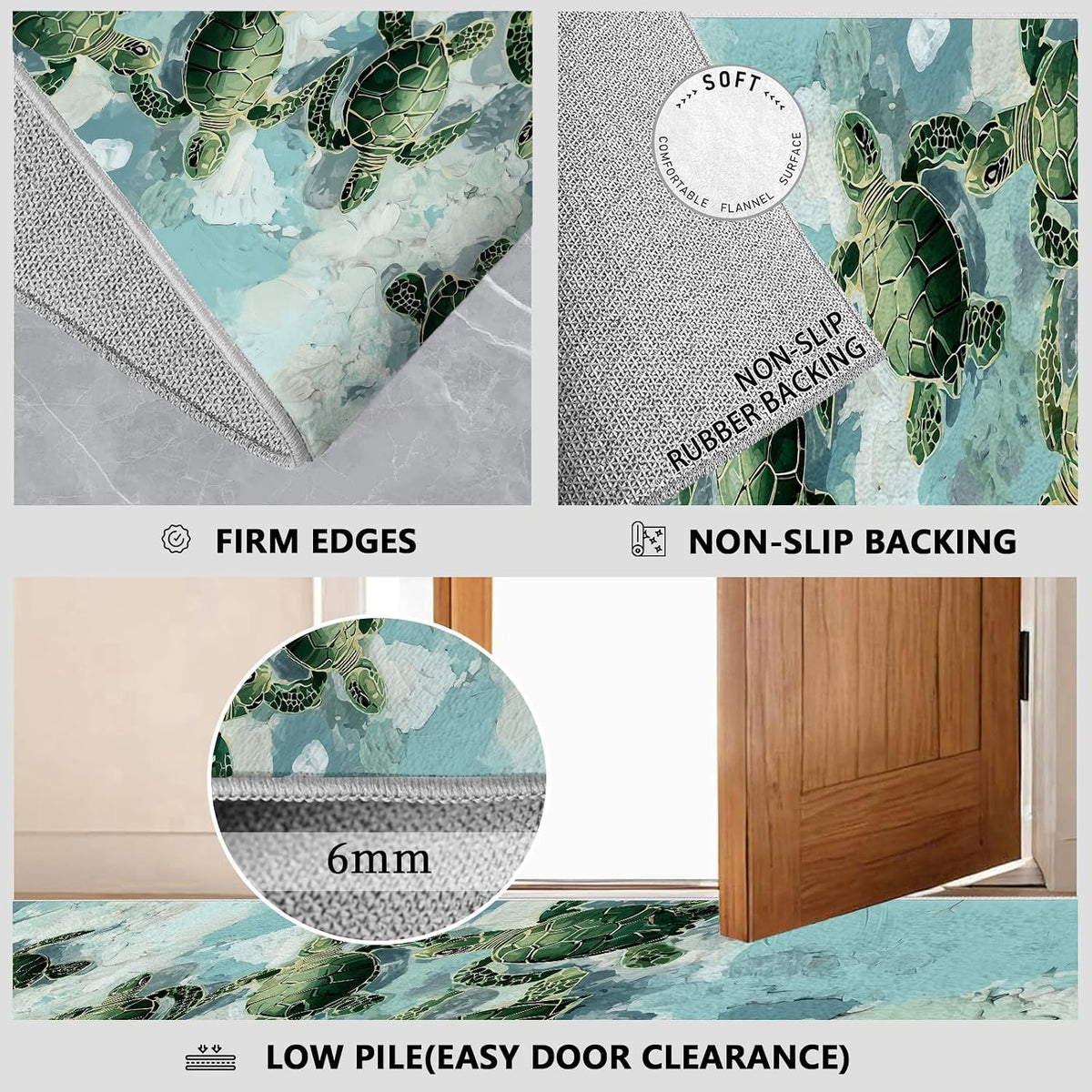 Turtle Runner Rug - image 5
