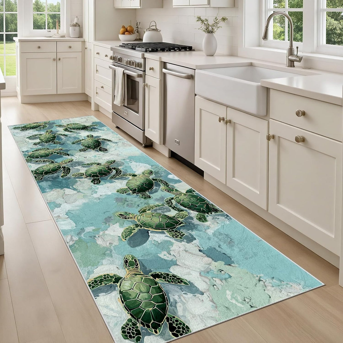 Turtle Runner Rug - image 2