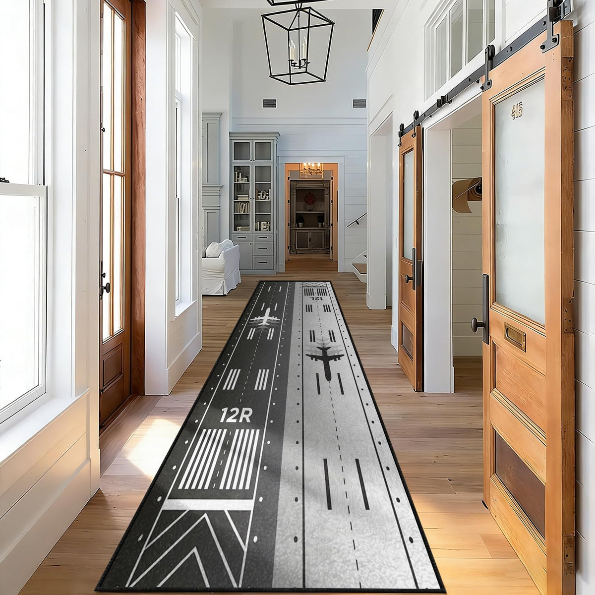 Airport Runway Runner Rugs Airplane Road Carpet 3.3x10ft - image 2
