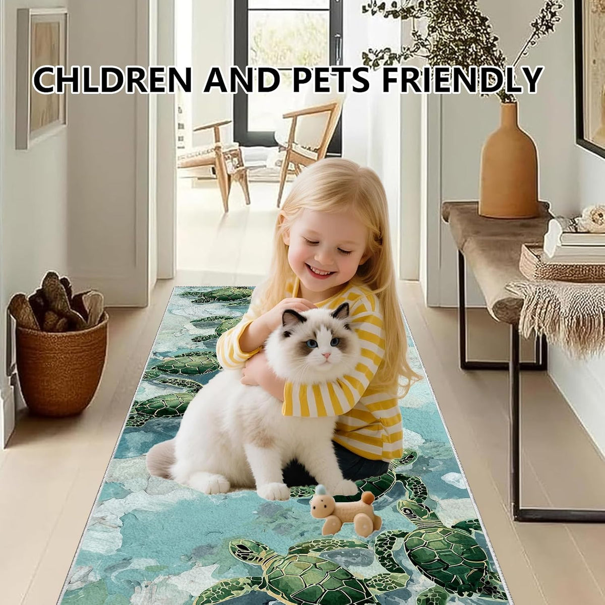 Turtle Runner Rug - image 7