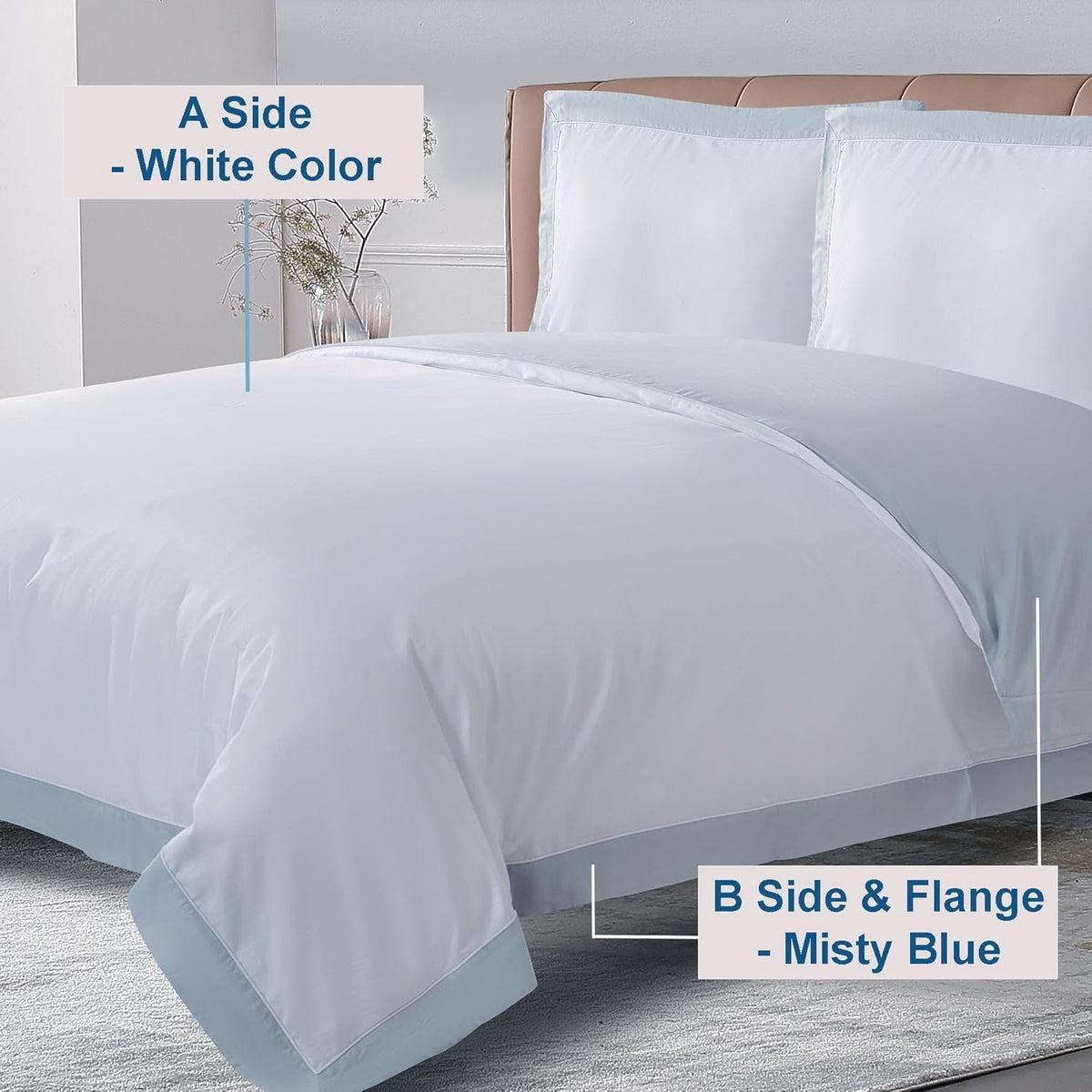 Cotton Duvet Cover Set - King Size - image 2
