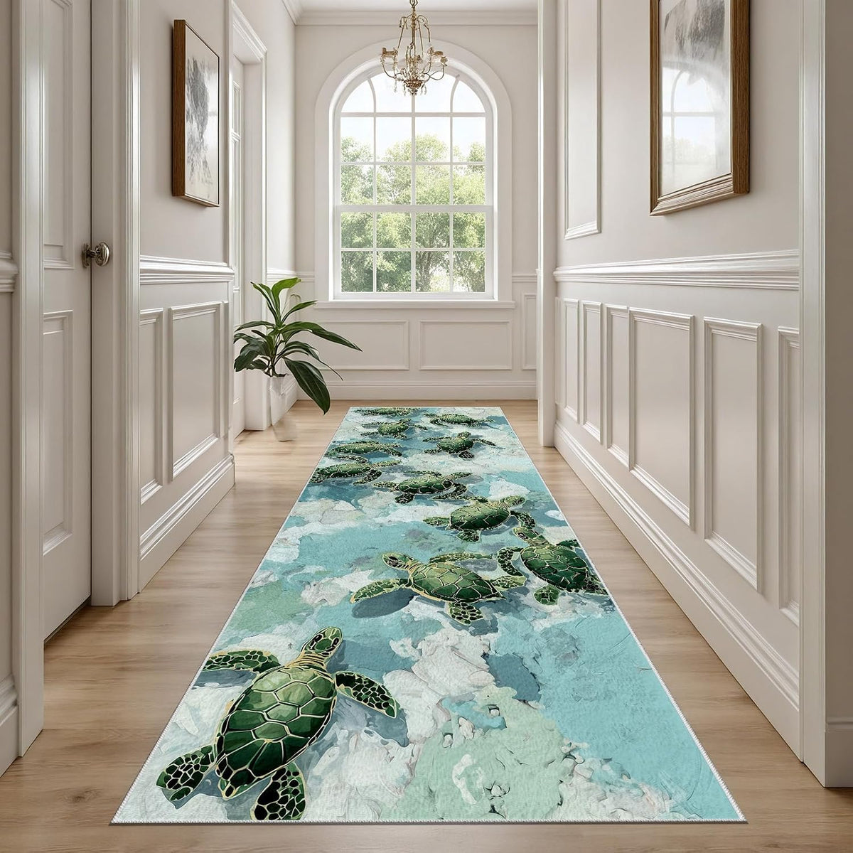 Turtle Runner Rug