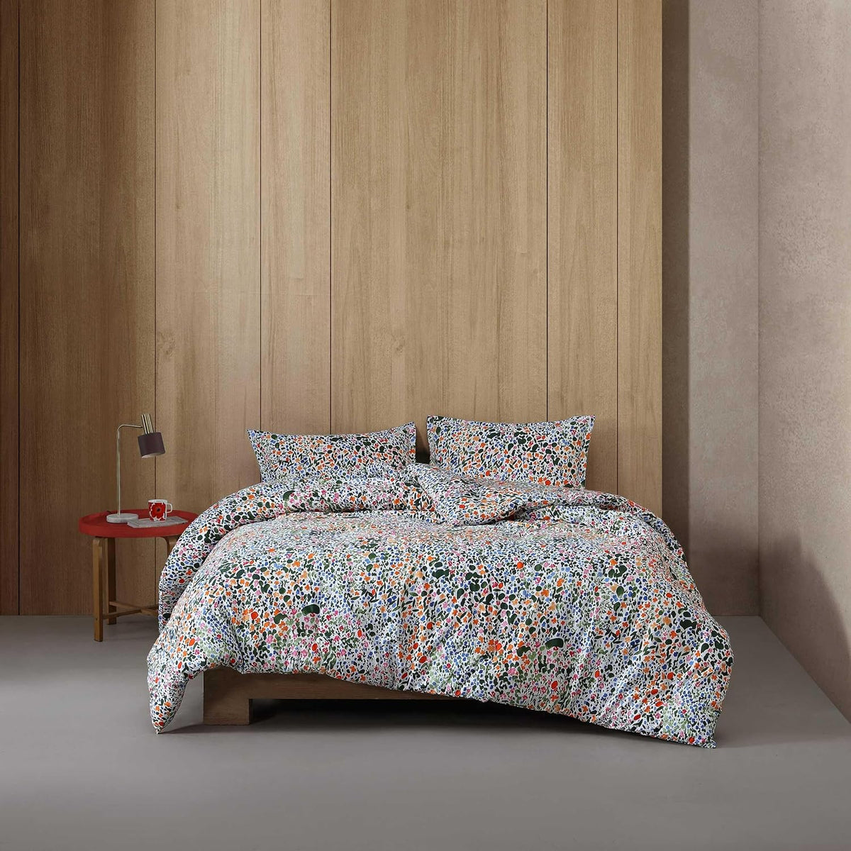King Duvet Cover Set with Shams, Cotton, Button Closure - image 8
