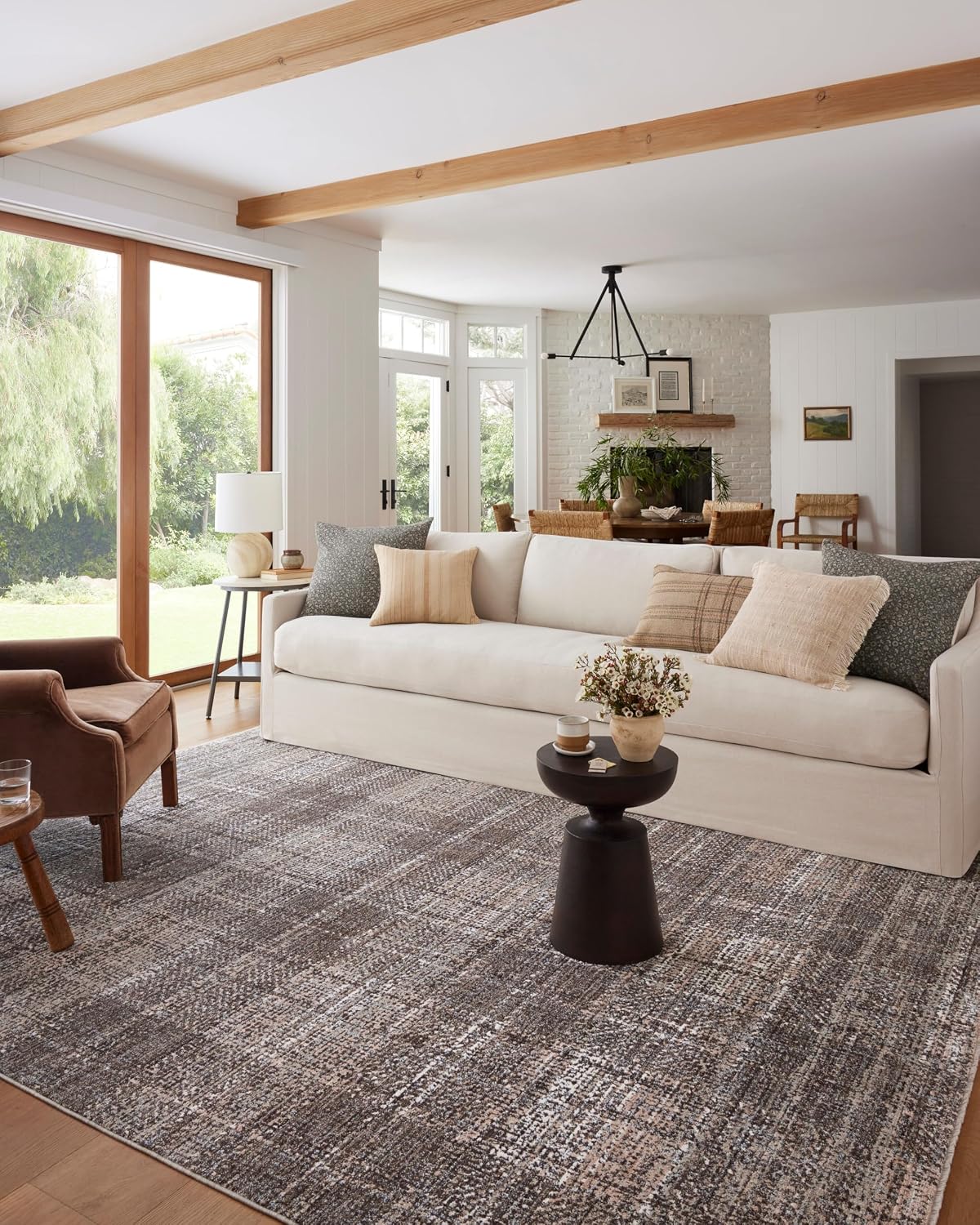 Angela Rose Ember Espresso/Multi 2'-7" x 10'-0" Runner Rug - image 9