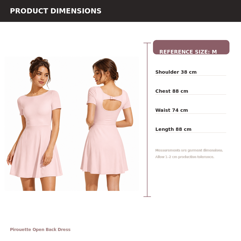 Women's Open-Back Sleep Dress – Viscose Modal Soft Mesh Knit | Ballet Pink & Heather Grey